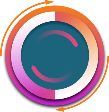 Spiralling package logo